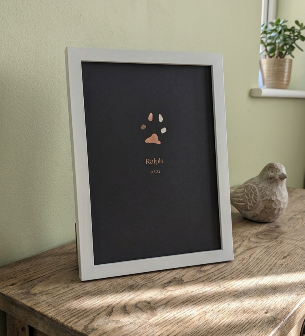 Paw Print Frame